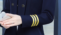 Ensemble d'uniformes d'hôtesse de l'air personnalisés pour femmes Costume de pilote de mode pour hôtes de l'air