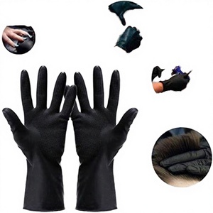 Guantes de Nitrilo Desechables Sin Polvo, Antideslizantes y Resistentes al Aceite para Pantallas Táctiles, Tinte de Cabello, Tatuajes, Manicura, Arte de Uñas y Belleza - Product Image 3