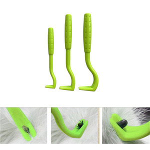 Produits anti-tiques pour chiens et animaux de compagnie, 3 crochets en plastique, outil de retrait des tiques, extracteur de puces, pinces à tiques pour chiens et animaux - Product Image 3