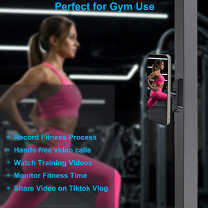 Dual-Sided N52 Super Magnets Magnetic Phone <strong>Holder</strong> for Gym Men Women <strong>iPhone</strong> 17 16 15 14 Mag Cases - Product Image 2