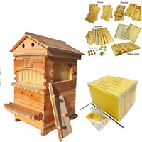 7X ruche en plastique automatique à miel avec abeille Super Box Brrod House + support de jambe support non assemblé