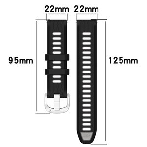 Whosale 18mm 20mm 22mm deporte pulsera de silicona correa de repuesto para <span class=keywords><strong>Samsung</strong></span> Galaxy Watch 7 6 <span class=keywords><strong>5</strong></span> Garmin Huawei <span class=keywords><strong>Smartwatch</strong></span> - Product Image 5