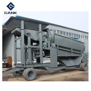 Criblage de sable électrique et machine à laver Type mobile: Tamis de sol avec séparation de gravier multicouche - Product Image 4