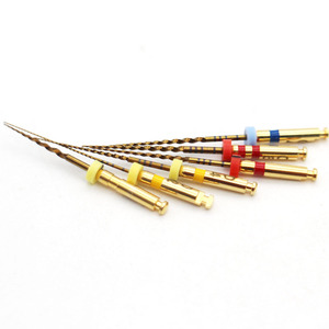 Limes rotatives JiNGC Gold <span class=keywords><strong>J3</strong></span> en alliage Niti, coniques <span class=keywords><strong>06</strong></span>, instruments dentaires à forte force de coupe, endodontiques, certifiés CE Classe II - Product Image 3