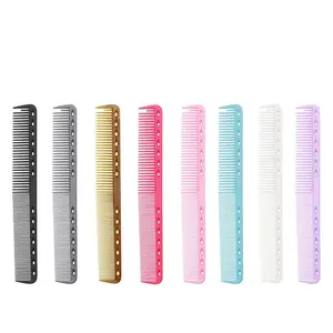Professional ABS Plastic Wide Fine-tooth Anti-static Barber Salon Hairdressing Hair Cutting Comb