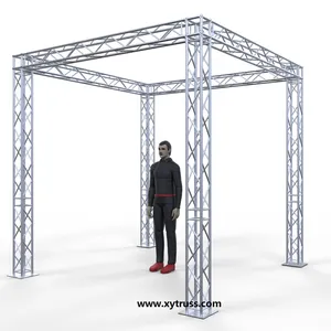 10x10x10 Feet Exhibition Truss Structure Design For Display And Booth