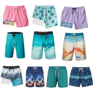 Surf Shorts Polyester Fabrics 4 Way Stretch Boardshorts Beach Shorts Stripe Swim <b>Trunk</b> <b>for</b> <b>Men</b> - Product Image 1