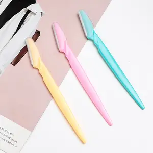 Small Professional Trimmer Safe Blade Shaping Knife Eyebrow Blades Face Hair Removal Scraper Shaver Makeup Tools Beauty