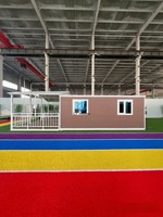 Maison mobile à construction rapide, solutions de maisons préfabriquées pliables, maison de bureau extensible
