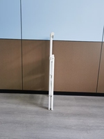 Nouvelle échelle pliante moderne en acier à 2-5 marches, style 2025, pour usage extérieur et en entrepôt, échelle domestique portable