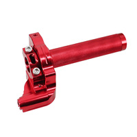 Puño de Acelerador Rápido de Aluminio CNC de 22mm con Cable de Acelerador y Funda Visual de Lubricación para Motocicletas KLX CR CRF EXC XR TTR CB