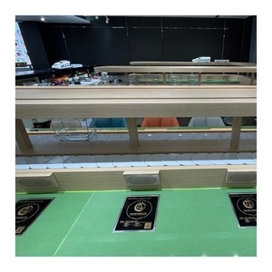 Quay vòng băng tải sushi thanh bảng Sushi nhà hàng đào tạo băng tải vành đai máy để bán DDP giá tốt - Product Image 4