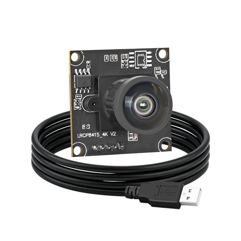ZWAK IMX415 CMOS сенсор 8MP 3840x2160 30fps HD 4K Mini USB модуль UVC Plug Play с сменным объективом 2,8 мм