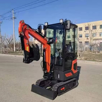 Hot Digger Factory Pelle Attachement de pelle à ramper Célèbre moteur Godet Digger Attachement avec cabine