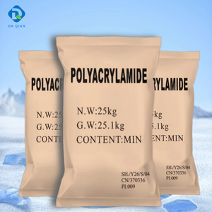 फ्लोक्यूलेंट रासायनिक पदार्थ anion pam पॉलीएक्रिलमाइड सफेद पाउडर पानी उपचार रासायनिक सहायक एजेंट 99.8% शुद्धता - Product Image 1