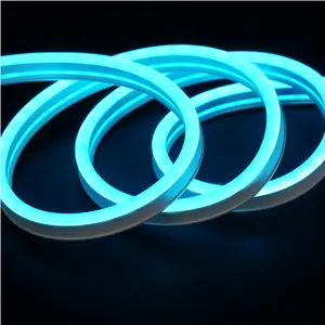 Divatla Waterproof Design Silicone Neon strip Flexible Strip Rope Lamp 12v Cut 1cm Led Light Neon lights