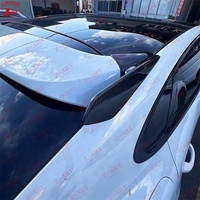 Z-ART Trockenes Prepreg Carbon-Faser Dachflügel-Endplatte für Porsche Cayenne E3.2 Turbo GT 2021+