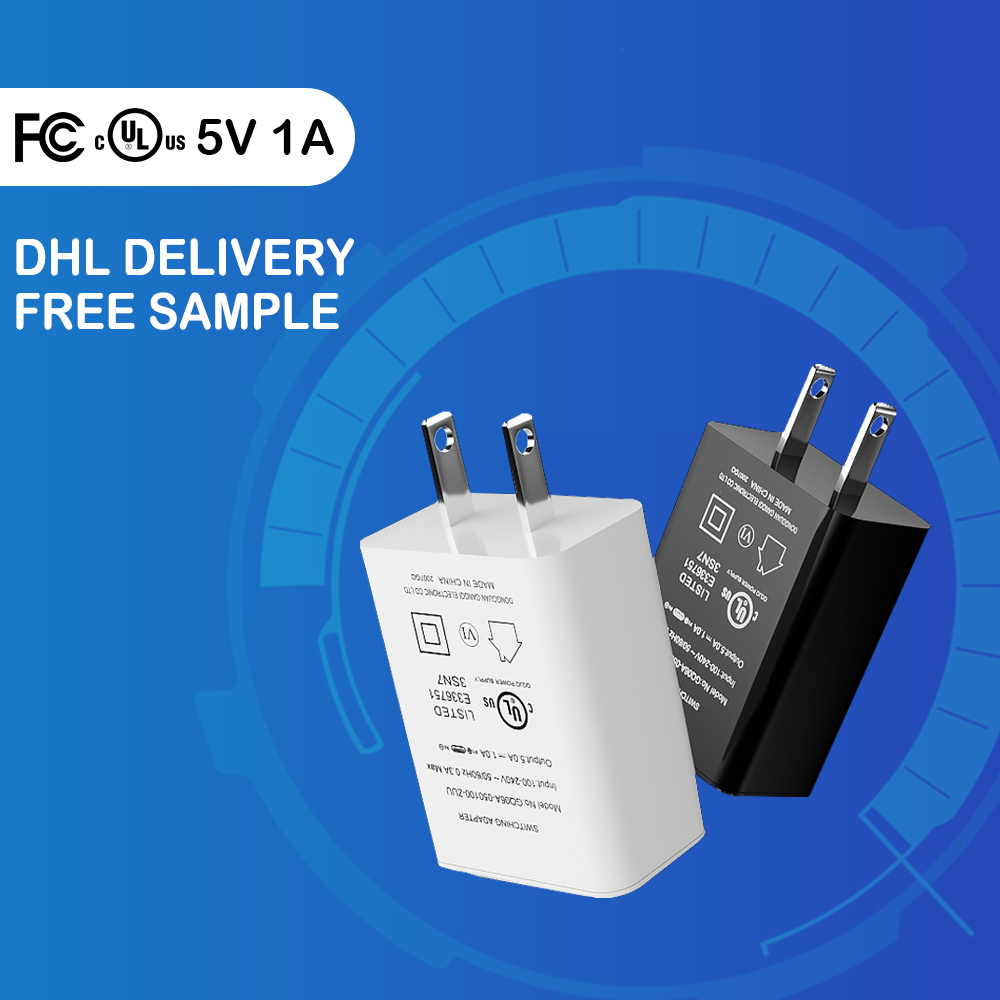 2021 зарядное устройство UL проверенный 5V 1A штепсельная вилка американского стандарта USB настенное зарядное устройство, адаптер переменного тока для Беспроводные наушники с микрофоном