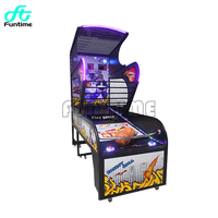 Jeux de basket-ball d'arcade professionnels Machines jeu de basket-ball électronique à pièces extérieur et intérieur