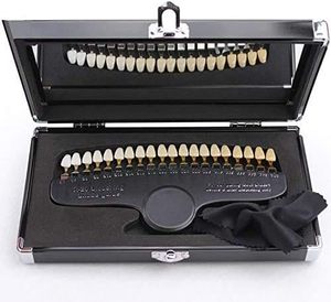 Guía <span class=keywords><strong>de</strong></span> sombra <span class=keywords><strong>de</strong></span> blanqueamiento <span class=keywords><strong>de</strong></span> dientes <span class=keywords><strong>de</strong></span> plástico 3D profesional con espejo, tabla <span class=keywords><strong>de</strong></span> sombra <span class=keywords><strong>de</strong></span> blanqueamiento <span class=keywords><strong>de</strong></span> dientes clásica <span class=keywords><strong>de</strong></span> 20 colores - Product Image 3