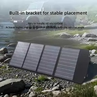 Kit de panneaux solaires portables pliables pour l'extérieur 100W-800W, panneau de production d'énergie à plus de 20% d'efficacité pour camping-cars et voyages en autonomie, batterie de secours