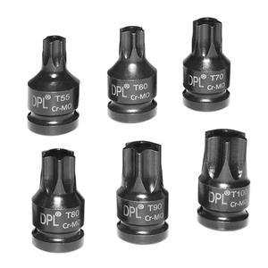 Pour vw <span class=keywords><strong>audi</strong></span> 6pc 1/2 "DR Impact Star <span class=keywords><strong>Torx</strong></span> Bit Socket Set T55 T60 T70 T80 T90 T100 M14 - Product Image 5