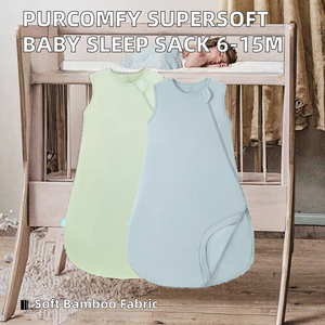 Sac de couchage PurComfy Supersoft uni respirant 0,5 TOG en viscose de bambou de qualité supérieure, léger, pour bébé de 6 à 15 <span class=keywords><strong>mois</strong></span> - Product Image 2