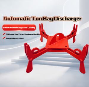 Best-selling Heavy Duty Automatic Release <b>Hook</b>, Ton Bag Cross Lifting Forged Steel for Logistics Unloading - Product Image 2