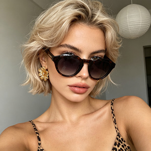 Lunettes <span class=keywords><strong>de</strong></span> soleil et <span class=keywords><strong>de</strong></span> <span class=keywords><strong>vue</strong></span> polarisées à montures polygonales colorées pour femmes et hommes, verres optiques UV400, montures en acétate <span class=keywords><strong>de</strong></span> designer - Product Image 2