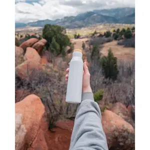 Botella térmica reciclada Gaia, merchandising sostenible - Product Image 3