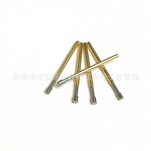 Punta plana P75 G3 de 1.0 mm, sonda de resorte, pin de prueba de metal de 16.5 mm de longitud total para instrumentos - Product Image 2