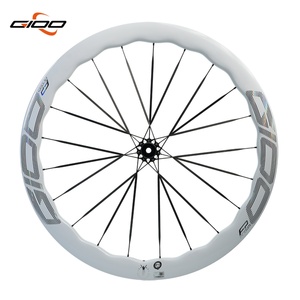 Juego de ruedas de <span class=keywords><strong>bicicleta</strong></span> GIOO de <span class=keywords><strong>26</strong></span> pulgadas 700C Cruiser con llantas onduladas de fibra de grava de carbono, freno de disco, pieza de <span class=keywords><strong>bicicleta</strong></span> de carretera, rueda de eje pasante de ciclismo - Product Image 4