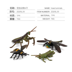 Kreative Tischplatte Sand tisch Dekoration Modell Mantis <span class=keywords><strong>Grasshopper</strong></span> Libelle Biene 4 Insekten Kinder Puzzle Erkenntnis grenz überschreitend - Product Image 6