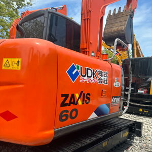 HITACHI เครื่องขุดตีนตะขาบขนาดเล็ก7ตัน HITACHI ใช้ ZX70ญี่ปุ่น Hitachi60ฟาร์มป่าไม้55 120 135 - Product Image 1