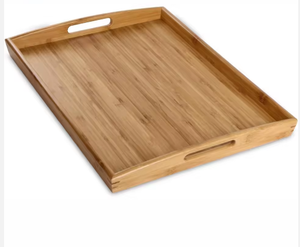 Plateau de service en bambou - Product Image 1