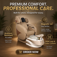 Fauteuil de pédicure de luxe pour spa avec massage corporel complet – Prix de gros usine – Le meilleur