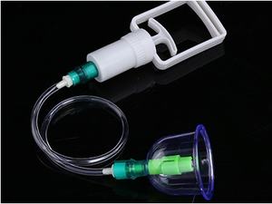 Set bekam Cina profesional, Set 12 buah bekam terapi akupuntur, Set bekam Hijama hisap dengan pompa magnet vakum - Product Image 4