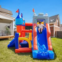Château gonflable de qualité commerciale pour adultes, parcours d'obstacles gonflable, jeu de fête dans la cour, château gonflable pour location commerciale