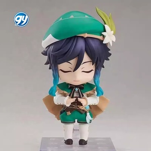 Genshined Impact Venti 1795 #   Figura de PVC de dibujos animados articulada, ecológica, estilo Chibi Nendoroid, modelo coleccionable, estatua de juego. - Product Image 3