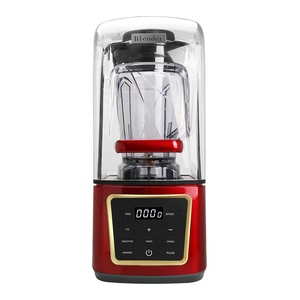 เครื่องปั่นเชิงพาณิชย์ขนาด5L ลิตร4L เครื่องปั่นเพื่อการพาณิชย์เครื่องปั่นเสียงเบาเครื่องปั่นอาหารสมูทตี้ตัวประมวลผลอาหารเครื่องปั่นสำหรับงานหนักพร้อมฝาปิดเสียง - Product Image 3