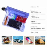Sac banane étanche en PVC triple couche grande capacité pour sports nautiques et activités de plein air