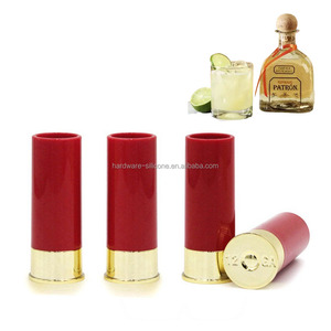 Juego de 4 Vasos de Chupito de Plástico Resistentes, Reutilizables y Ecológicos, Calibre 12GA, Diseño Único, Aptos para Microondas, Resistentes a Roturas, para Tequila - Product Image 1