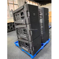 Haut-parleur Line Array V25 double 15 pouces 3 voies Haut-parleur de scène professionnel haute performance pour l'extérieur Système de sonorisation actif
