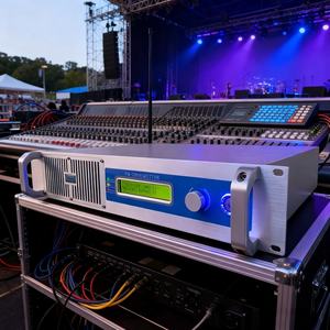 Kit de diffusion FM <span class=keywords><strong>complet</strong></span> 650W (antenne + câble + mixeur), 100-240V pour la diffusion radio / la communauté / la diffusion d'urgence, stable - Product Image 2