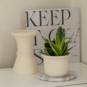 Maceta de cerámica para decoración de jardín y hogar, nuevo diseño, venta al por mayor, macetas decorativas de terracota para mesa interior - Product Image 2