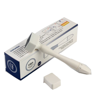 Rouleau facial en quartz lisse sans bords rugueux, rouleau de massage pour le visage en pierre pour salon, usage domestique, beauté du visage