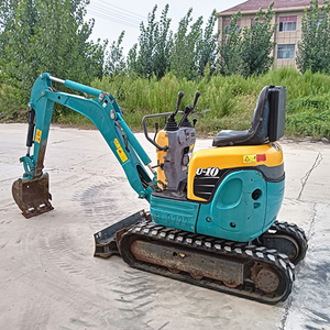 Mini-excavatrice sur chenilles d'occasion de qualité supérieure U008 3 tonnes d'origine japonaise avec moteur, pompe et moteur - Product Image 4