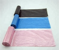 Sacs poubelles durables en PE pour déchets médicaux, sacs cliniques, sacs industriels pour risques biologiques, robustes avec fermeture à bouton