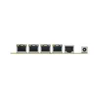 BKHD 1264NP 12*12CM Intel N100 Nano ITX Carte Mère 4 Nics DDDR5 4 * USB M.2 4G 5G HD DP Port pour Mini PC Embedded X86