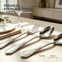 Ensemble de couverts en acier inoxydable 430 de style moderne et écologique, poli miroir, cuillères, fourchettes, couteaux en forme de fleur, réutilisables pour restaurant